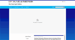 Desktop Screenshot of lucasshpartners.com